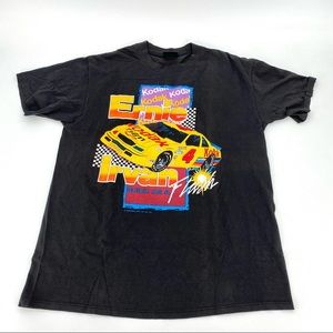Vintage race tee rainbow Kodak Ernie Irvan